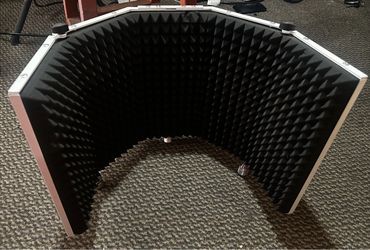 Axcess Ables microphone isolation shield