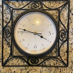 Wall Clock 12 X 12 Inches