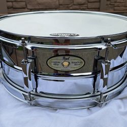 Pearl Sensitone Steel Snare Drum (New)