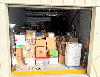 Lien Sale Auction Unit 132 12/10 - Furniture, Tools, Baby Gear, 20+ Boxes