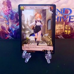 Grand Archive Hasty Messenger - Promotional Cards (P) TCG Foil