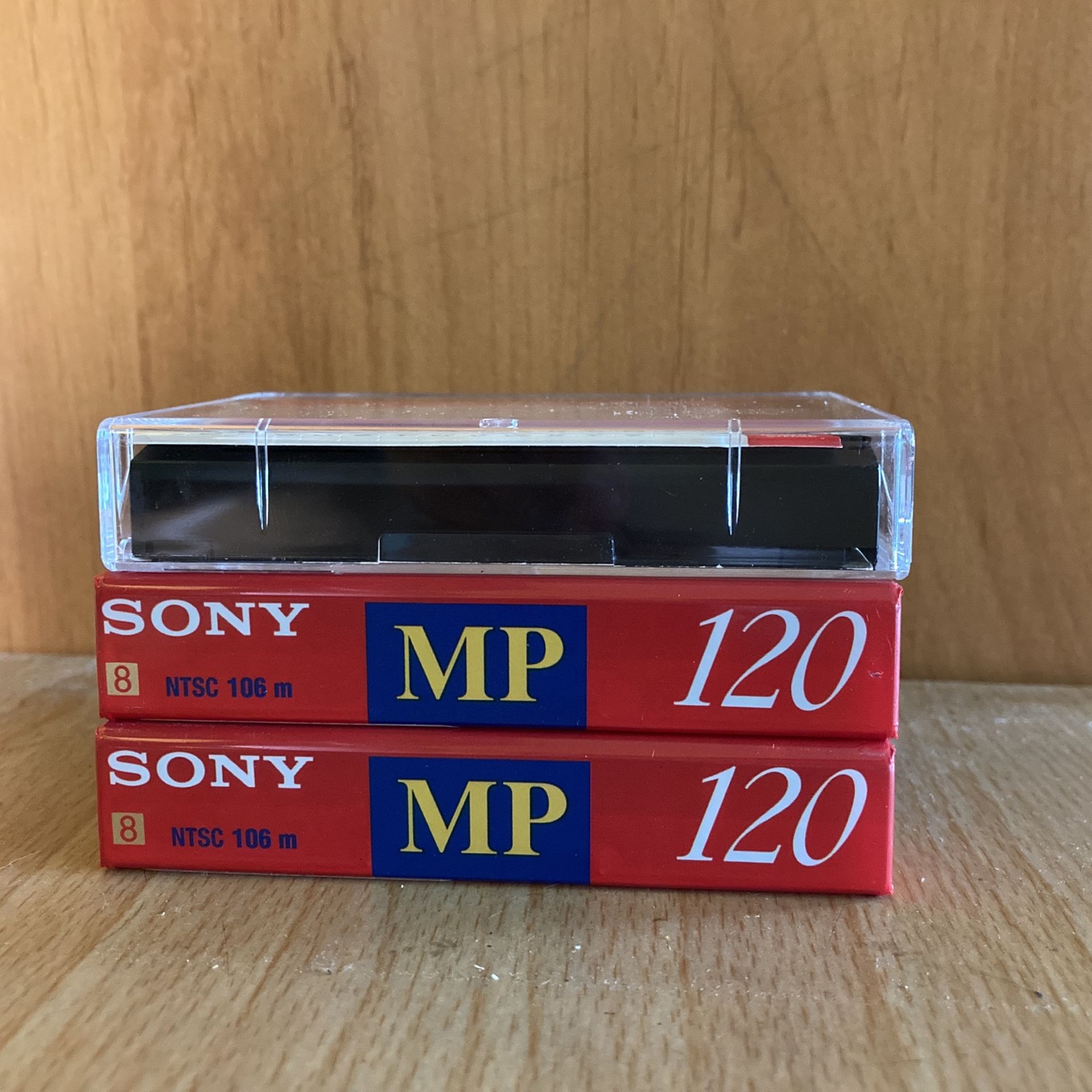 Sony 120 Minute Video 8 Tapes