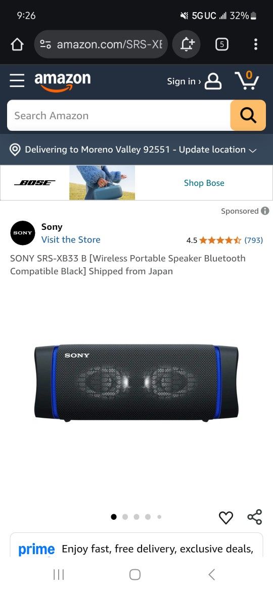 Sony SPEAKER
