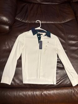 Boys Tommy Hilfiger Long Sleeve Polo Shirt