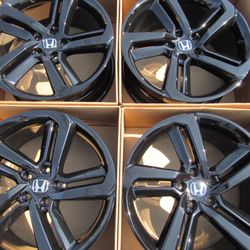 19” Honda Accord Gloss Black Wheel Exchange / Powder Coat Exchange Swap