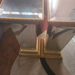 Pillar Glass Stands 
