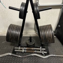 Weights, Stand And Bars