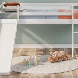 Toddler Bed W/slide 