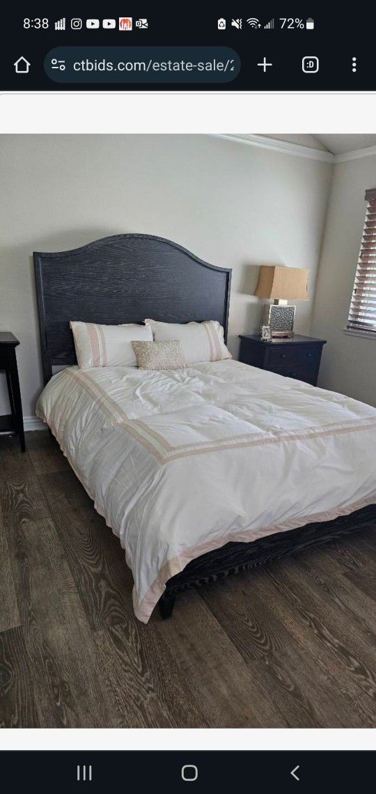 Ethan Allen Queen Bed Frame