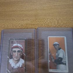 1909 T206 Cards Of Snodgrass And Goode
