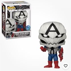 Funko POP! Venom: Poison Captain America (Pop In A Box) #856