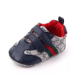 Baby Newborn Infant First Walker Soft Sole Crib Shoes Fashion Cushioned Sole 