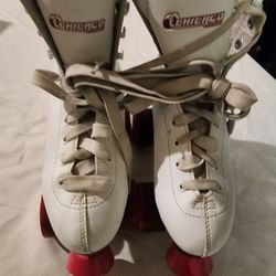 Chicago Skates White Quad Roller Skates