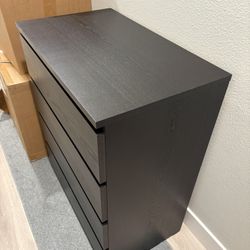 IKEA black Dresser 