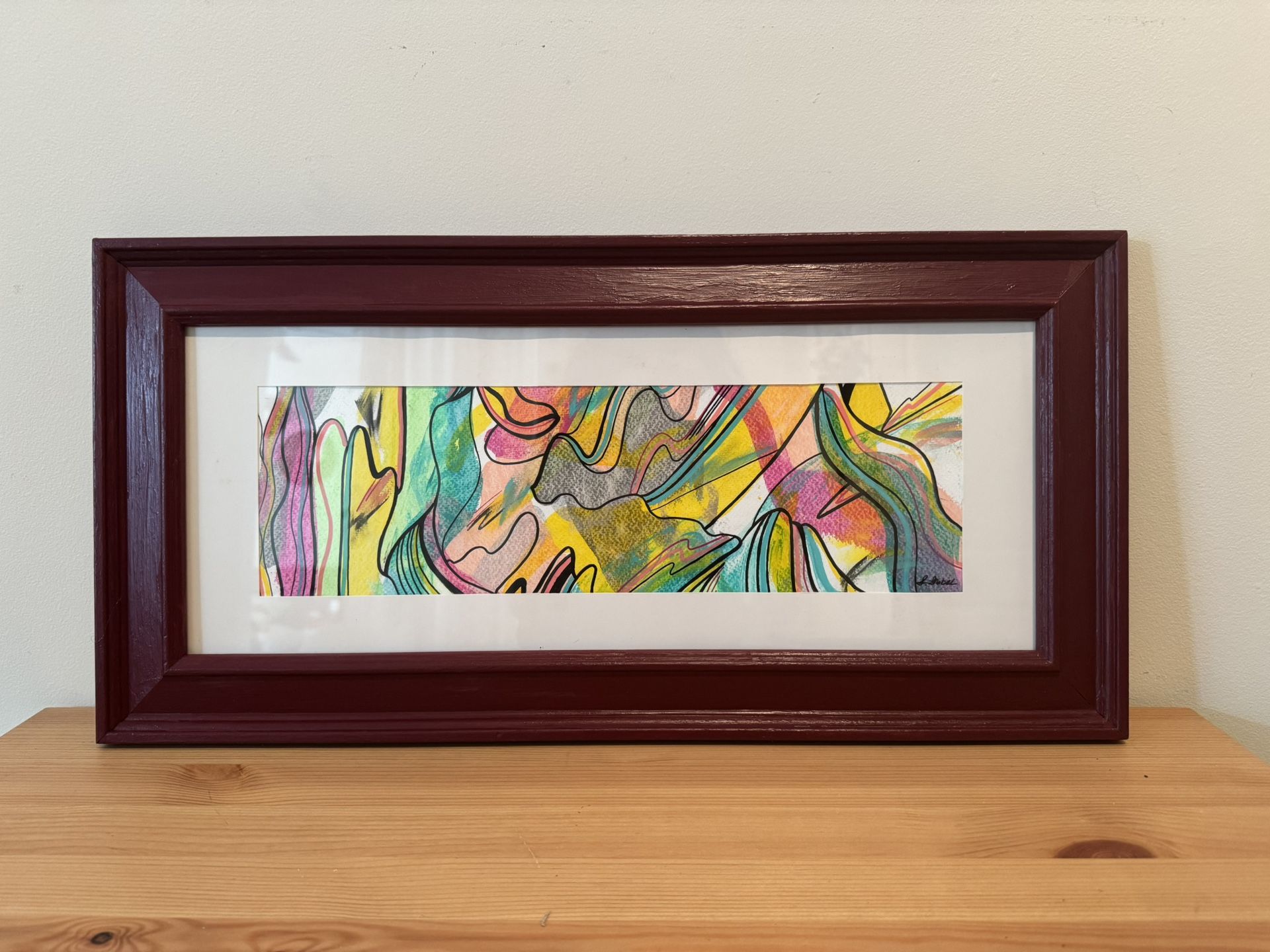 Harmony of Four Shades - Original Art