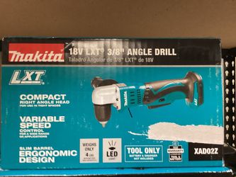 MAKITA 18V LXT Brushless 3/8” Angle Drill (Tool-Only) $170