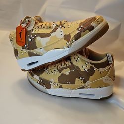 Nike Air Jordan 3 Retro Tex "Desert Camo" Dk Driftwood size  # 9.5M