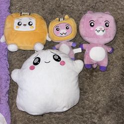 lanky box plushie set 
