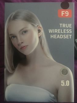 F9 True wireless headset 5.0 with charging case