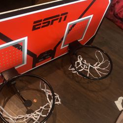 ESPN Double Sided Counter Basketball Hoop