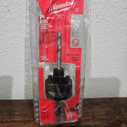 MILWAUKEE 3/8 IN QUICK CHANGE LARGE HOLE SAW ARBOR PILOT DRILL BIT