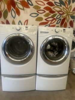Washer and dryer electric laundry