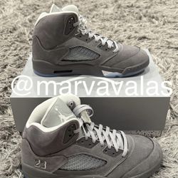 Jordan 5 Reteo Wolf Grey. Mens 10 / 10.5 / 12