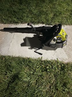 Back pack leaf blower RYOBI 760 cfm 175 mpg