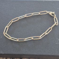 Solid Gold 10k Link Braceket 