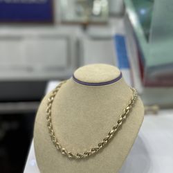 10K Gold Rope Chain
