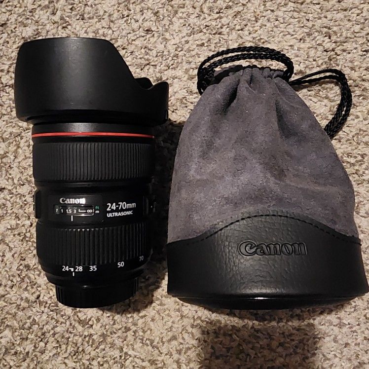 Canon 24-70mm f/2.8 L II USM EF Mount Lens