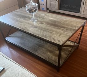 Coffee table and 2 end tables