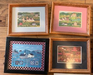 American Folk Countryside Wall Art Decor Pictures 10-piece collection (Can be bought individually—$20 each)