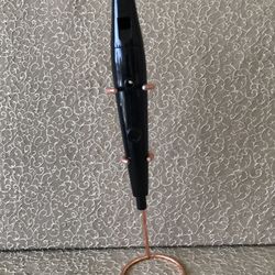 VINTAGE 1930's Bakelite Tonette Musical Recorder Black Made in The USA. Instruments