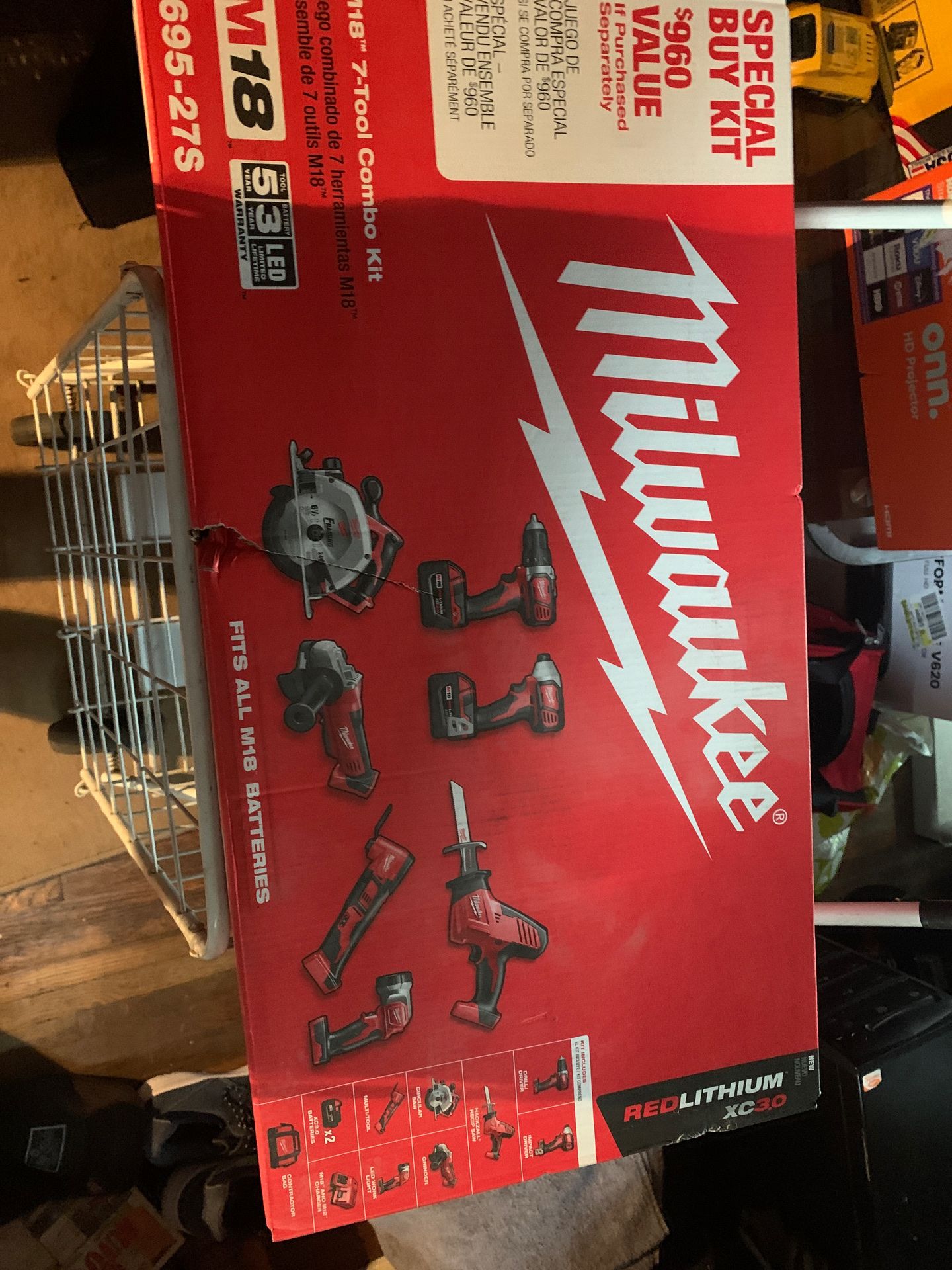 Milwaukee M 18 seven tool combo kit