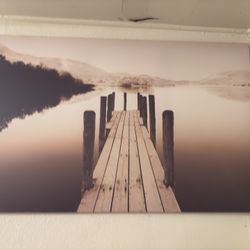 IKEA Photo canvas (Board Walk)
