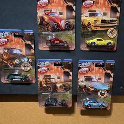 🔥 Hot Wheels Vintage Club ‘68 Complete Set (5/5) – Premium Collectors Lot 🔥
