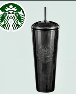 Starbucks Iridescent Black Pearl Marbled Cold Tumbler Dome Cup Venti 24 oz, NEW