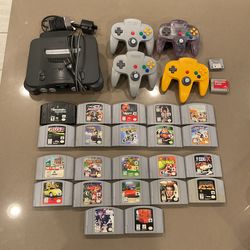 Nintendo 64 n64 console games