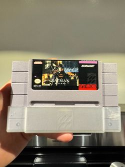 Batman returns Snes with box
