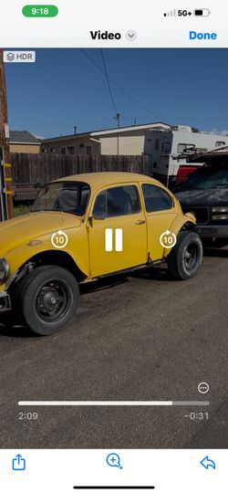 1972 Volkswagen Baja bug