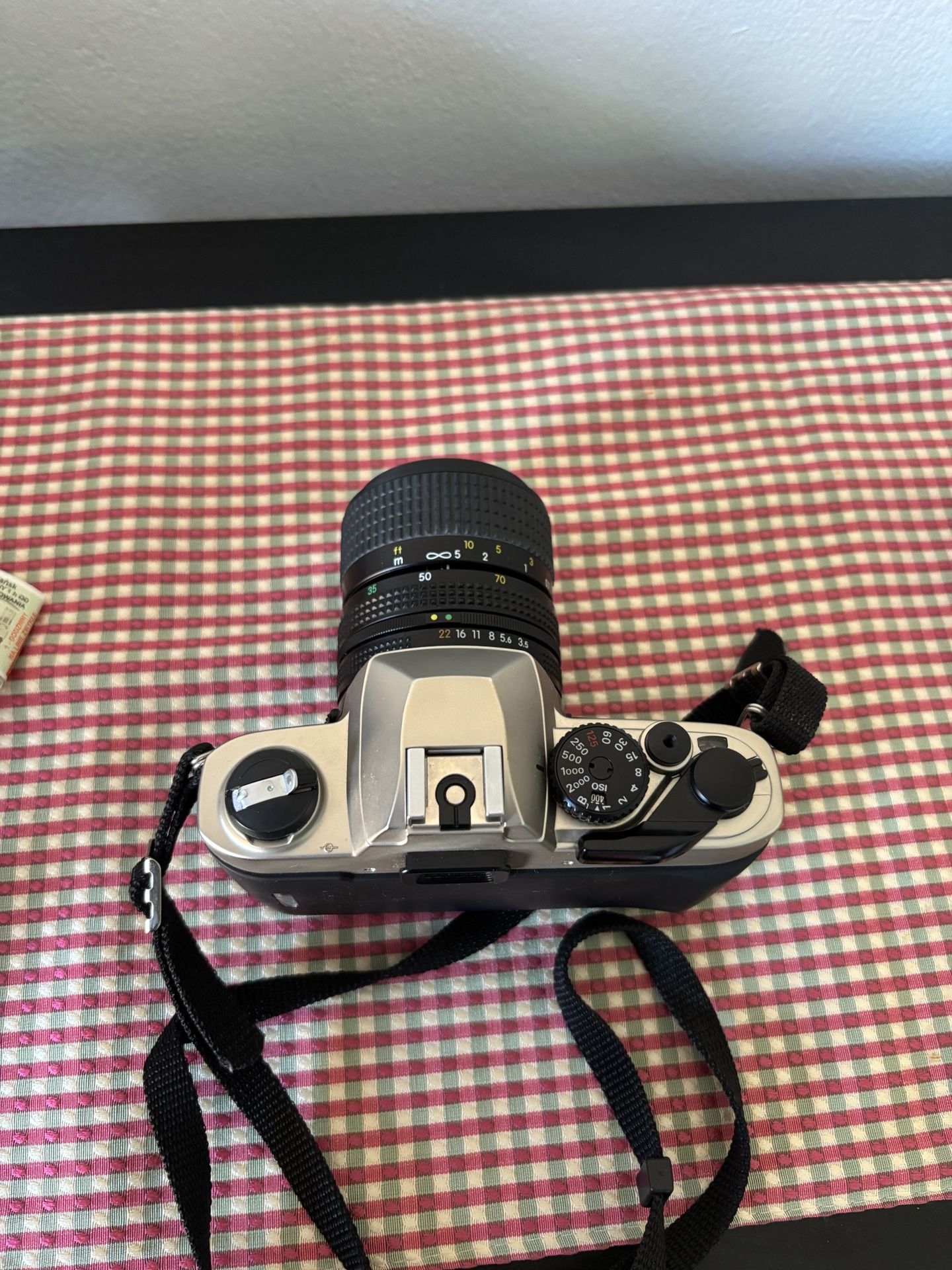 Nikon FM10 35mm SLR Film Camera w/ Ai 28mm F2.8 Lens