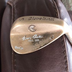 Cleveland 588 RH Beryllium Copper 56 Degrees Wedge True Temper Steel Regular Shaft