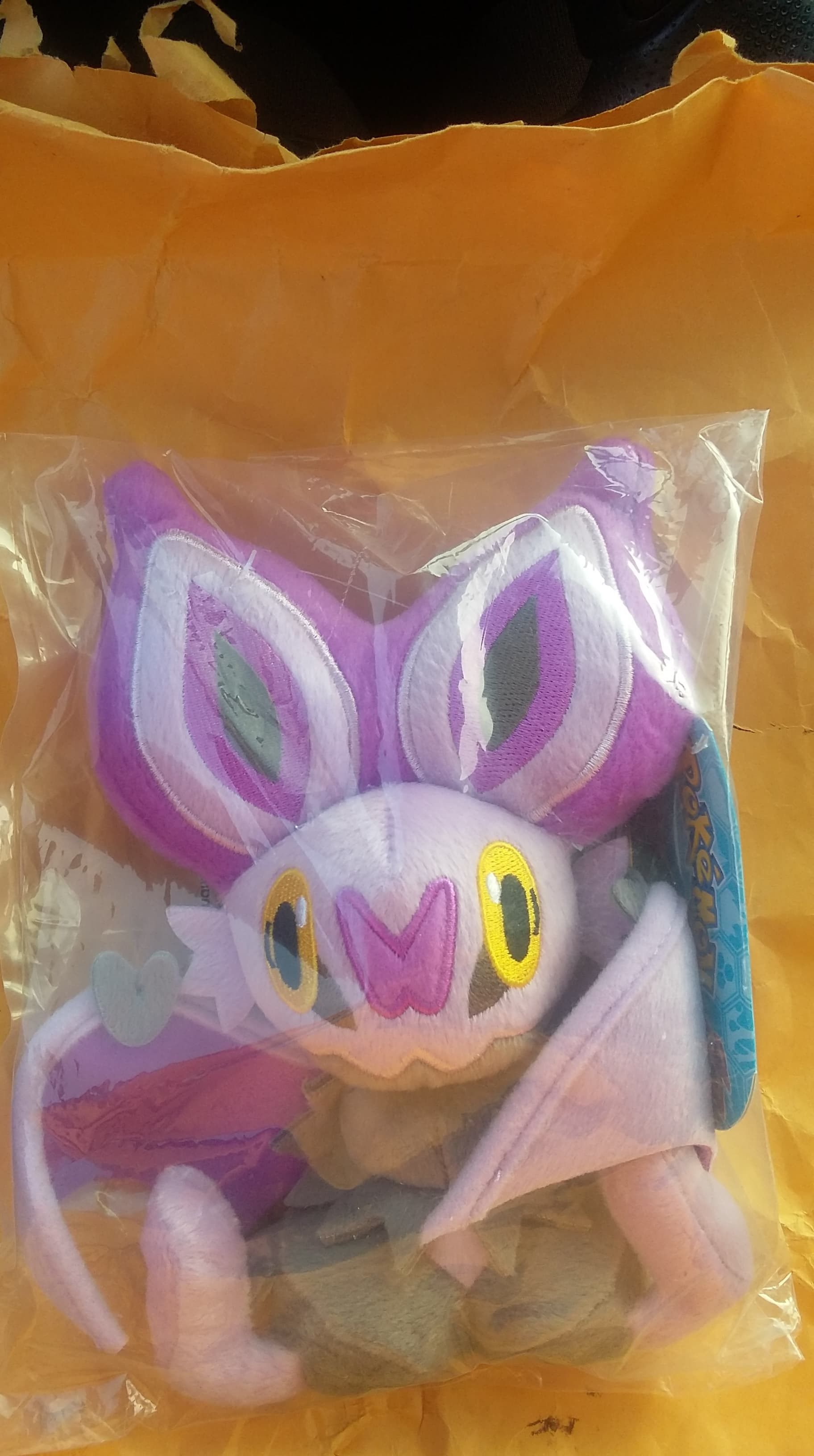 TOMY Pokemon XY Noibat 8 inch Plush