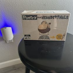 Poetry For Neanderthals Board Game Unopened. 