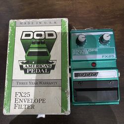 DOD FX25 Envelope Filter Guitar Effect Pedal