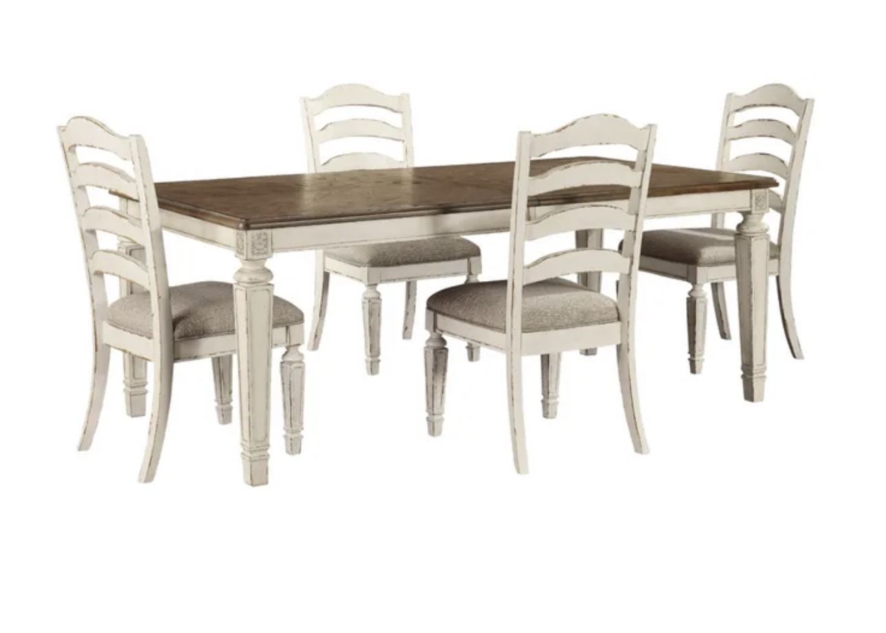 Dining table with 8 chairs