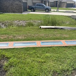 Brand new 9100 flush with glass panels 