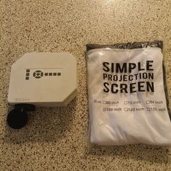 Projector And Screen