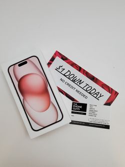 Apple iPhone 15 Brand New Unlocked For All Carriers - $1 DOWN TODAY, NO CREDIT NEEDED